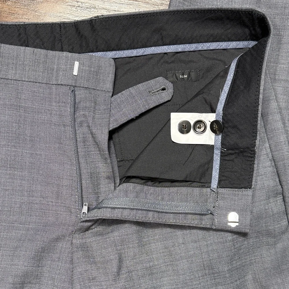 J. Crew Men's Bowery Wool Blend Trousers